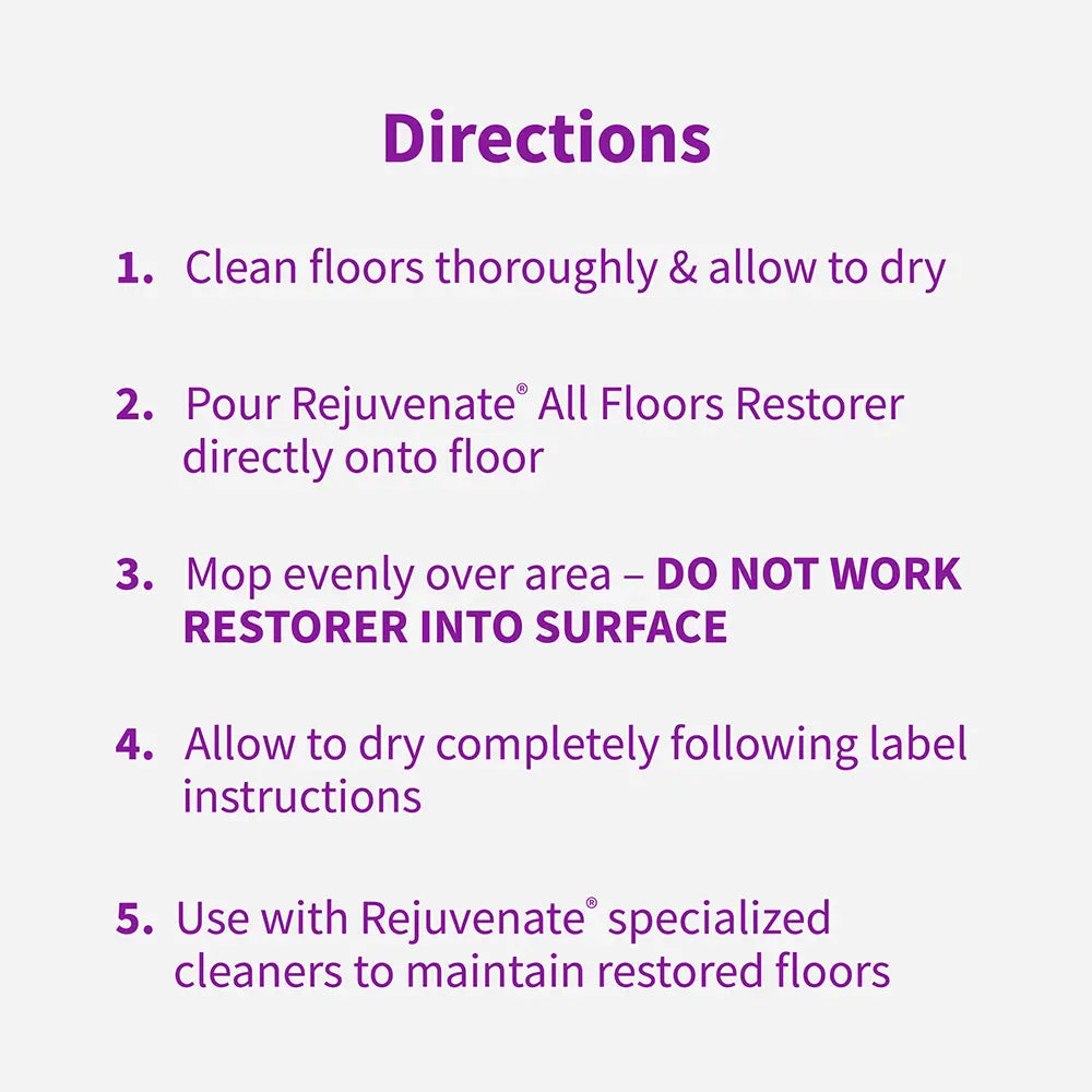 Rejuvenate All Floors Restorer 32 Oz