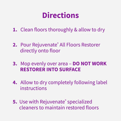 Rejuvenate All Floors Restorer 32 Oz